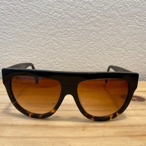 Celine Women's41026s Fu55i Black Havana Sunglasses